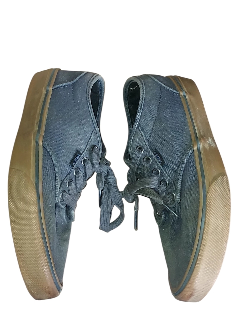Vans Classic Canvas Sneakers in with Gum Sole - Picture 2 of 6